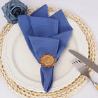 Set of 6 Cotton Dinner Cloth Napkins 30x45cm Soft Washable Perfect for Weddings Parties Christmas Birthdays and Family Gathering