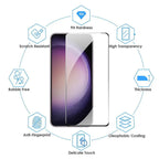 For Samsung S24 Glass, S26 S25 S24 Ultra Screen Protector For Samsung Galaxy S23 Glass Samsung S24 Ultra Tempered Glass Samsung S23 FE S20 S21 S22 Plus Protective Film Galaxy S24 Screen Protector Samsung S22