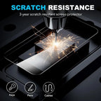 Tempered Glass For Samsung A16 A17 A18 A26 A27 A36 A37 A56 A57 Screen Protector Galaxy A55 A35 A15 A25 A24 Film A51 A52 A53 A54