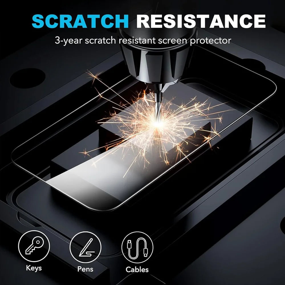 Tempered Glass For Samsung A16 A17 A18 A26 A27 A36 A37 A56 A57 Screen Protector Galaxy A55 A35 A15 A25 A24 Film A51 A52 A53 A54