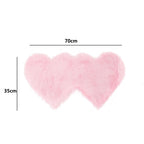 Pink Nail Art Soft Fur Foldable Hand Rest Pad Nail Art Photo Background Manicure Practice Cushion Mat Nail Equipment Tool