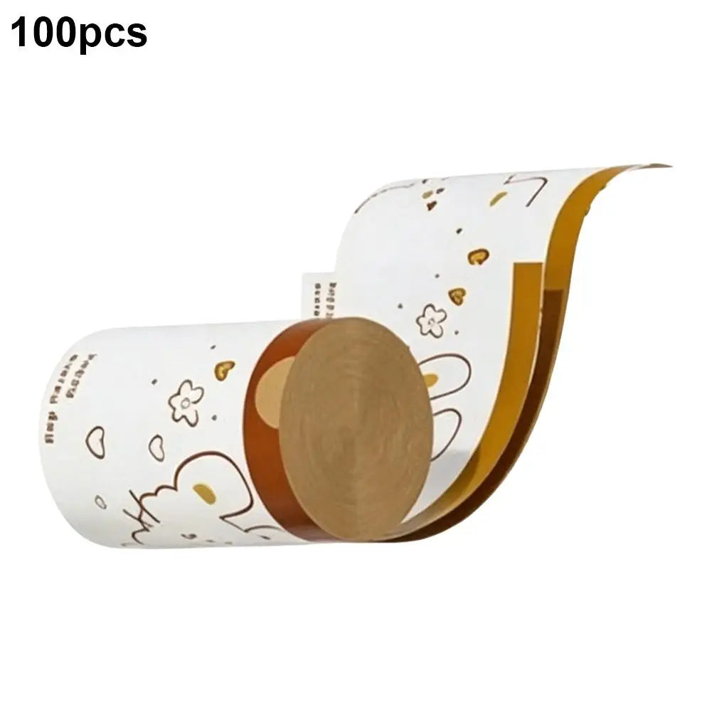 50 100pcs Scented Drawstring Trash Bags Thickened Camellia Fragrance Garbage Bag for Kitchen Odor Control Waste Bag