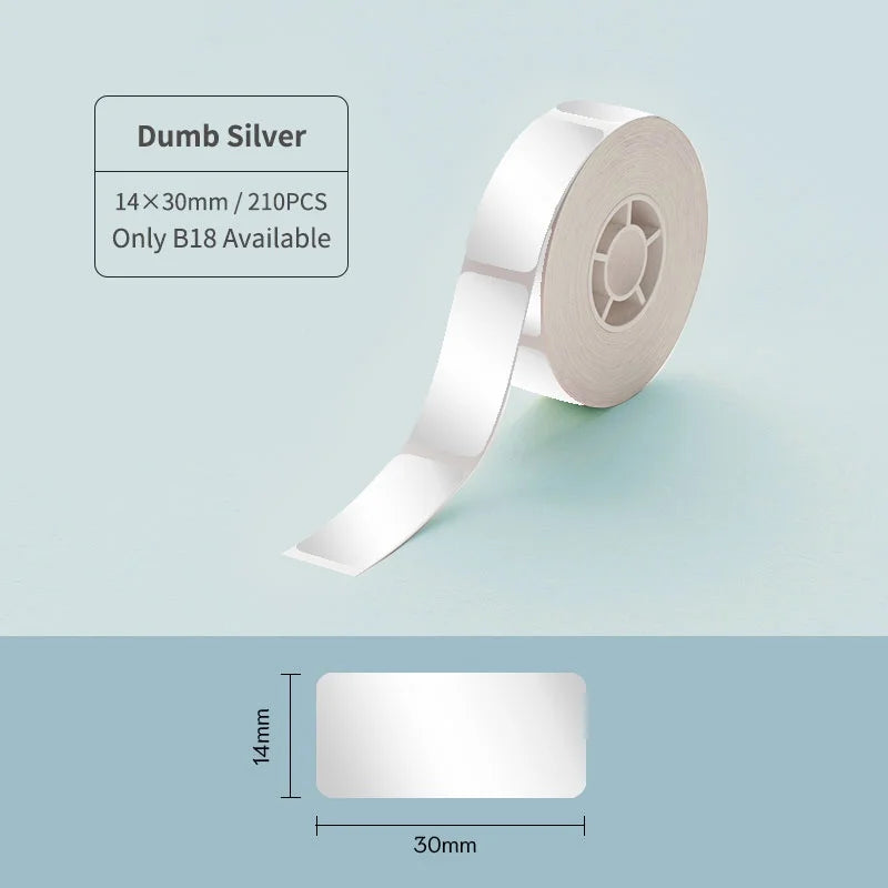 Wireless portable printer color label printer NIIMBOT B18 thermal transfer technology ribbon printing multi-color printing