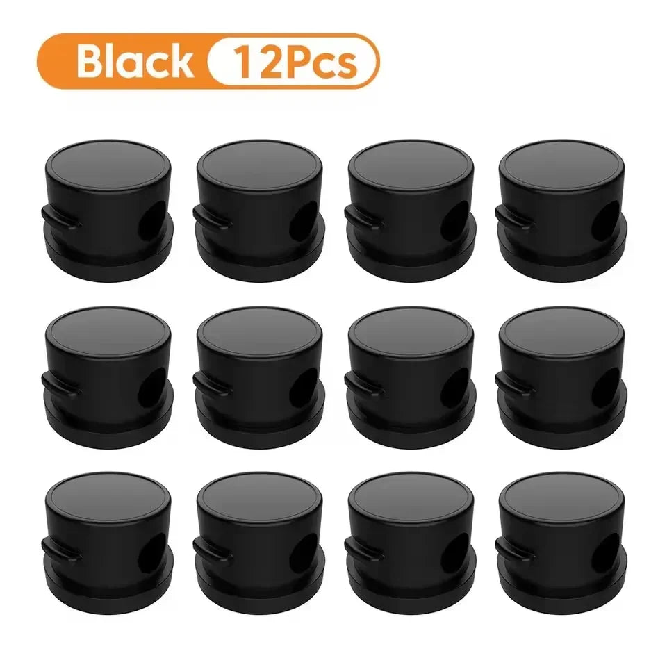 360 Rotation Magnetic Cable Clip Cable Organizer Holder Adhesive Wire Keeper Management USB Charging Line Winder For Home Office