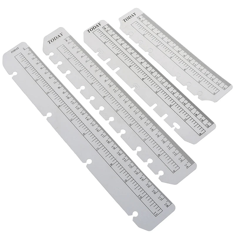 Colourful Student Flexible Ruler, Inch And Metric, 30 Cm/12 Inch, 20 Cm/8 Inch, 15 Cm/6 Inch, Random Colors Student Stationary