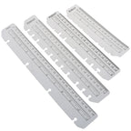 Colourful Student Flexible Ruler, Inch And Metric, 30 Cm/12 Inch, 20 Cm/8 Inch, 15 Cm/6 Inch, Random Colors Student Stationary