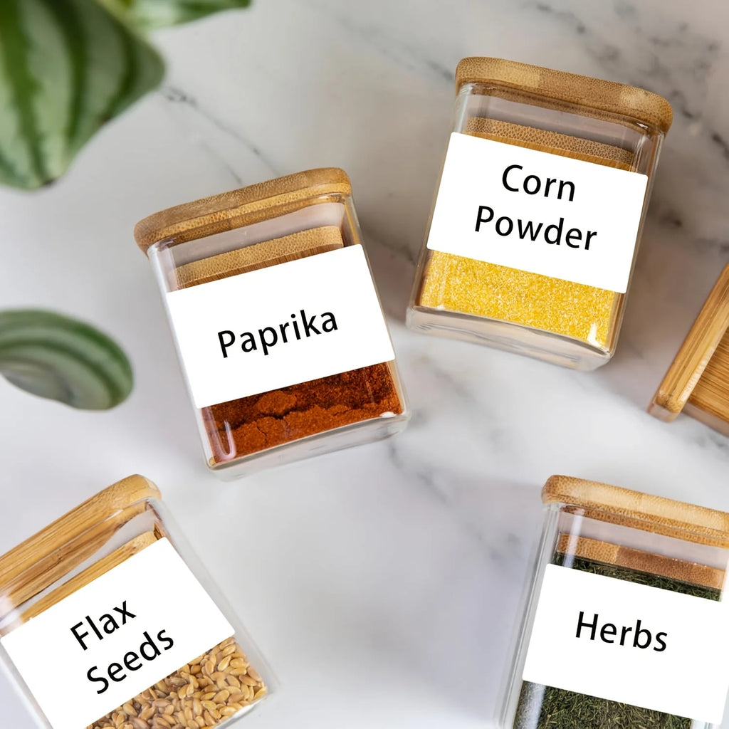 50x80mm Oil Proof Scratch Resistant Thermal Labels 100 Sheets Compatible PM220 Maker for Shipping Barcode Price Name & Mailing