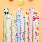 Magnetic Ruler Multifunction Cartoon Soft Ruler Ruler Cute Student School Supplies Reward Children Stationery Small Gift
