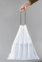 Thickened Garbage Bag with Drawstring Household Disposable Transparent Garbage Bag Dormitory Living Room Use Kitchen Trash Bags