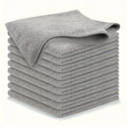 Thicken Microfiber Cleaning Cloths Lint Free Microfiber Cleaning Towel Cloths Reusable Cleaning Towels Absorbent for Car Window