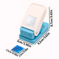 New Stamp Shape Embossing Machine DIY Handmade Embosser Crafts and Scrapbooking Tool Stamp Border Embossing Punching Machine