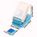 New Stamp Shape Embossing Machine DIY Handmade Embosser Crafts and Scrapbooking Tool Stamp Border Embossing Punching Machine