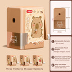 Capybara Pencil Sharpener Fast Sharpening Easy to Use for Kids Students School Office Stationery Cute Anime Merch Kawaii Gift