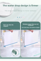 10pcs Transparent File Document Thicken Draw Rod A4 Folder Test Paper Storage Bag Clip Office Folder Organizer Office Supplies