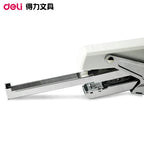 Deli 0329 Manual Plier Stapler Hand-Held Type 20 Sheets Capacity 80g Metal Effort-Saving Stapler for Office And School Supplies