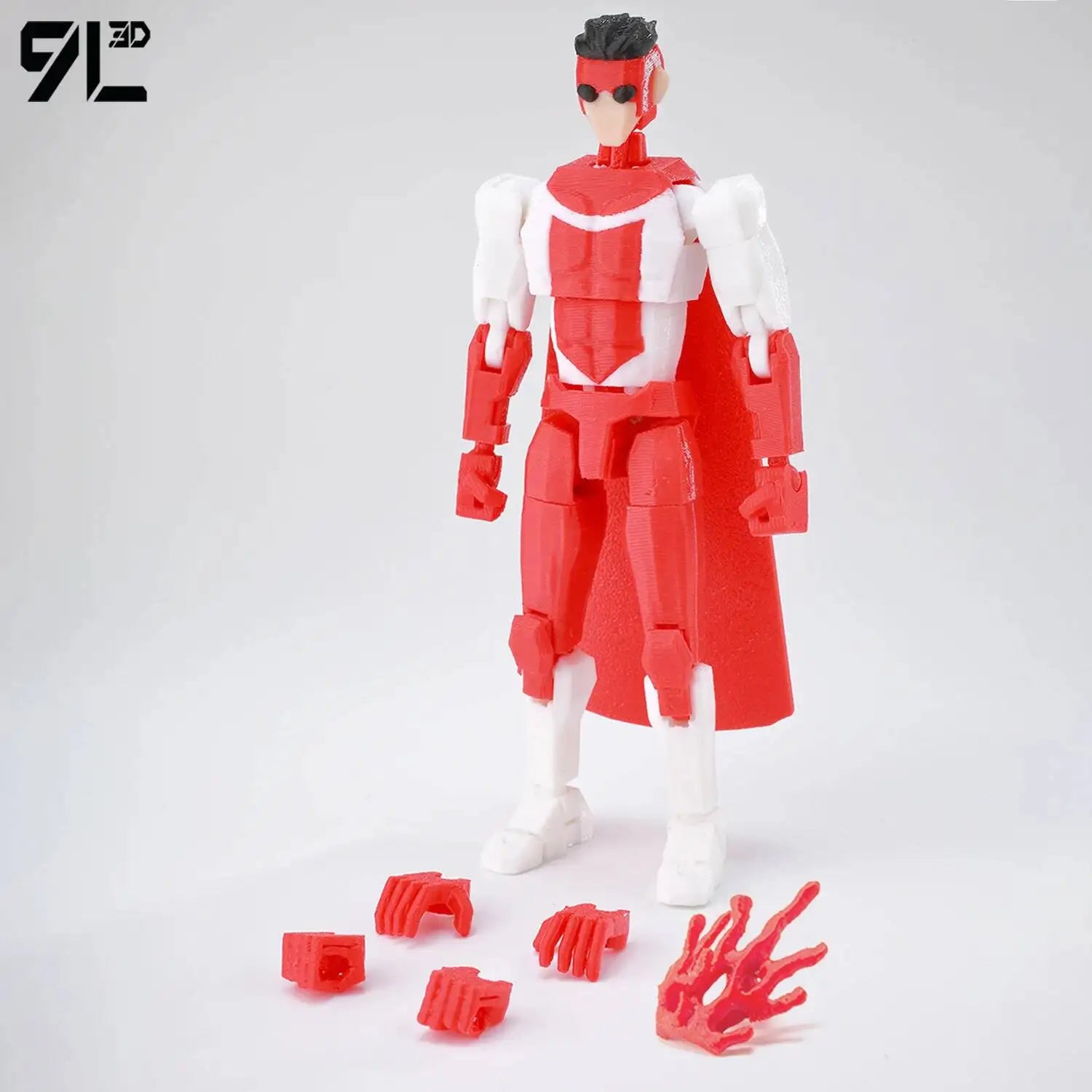 9L3D Printe Dummy13 T13 Unbeatable Mark Grayson Bulletproof Mark Grayson Action Figure Anime Collectible Model Toy For Kids Gift