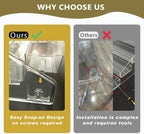 Clear Acrylic Card Display Stand Rack Shelf Organizer for PSA Trading Baseball Cards - Durable, Card Storage Organizer