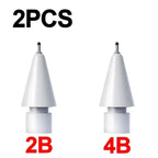 4-1Pcs Replacement Pencil Tips for Apple Pencil 1 2 3 Pro/USB-C Silicone Protective Cap Touch Screen Stylus Pen Nibs for IPencil