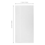 100 Pcs Envelopes Business Size Letter Peel and Seal Self Security White Office for Mailing Documents Supplies