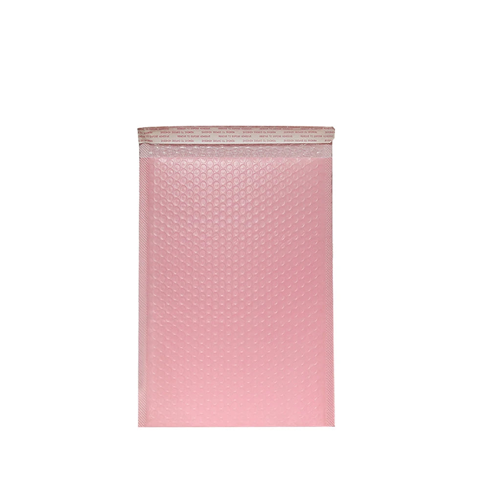 1/50Pcs Black Poly Bubble Mailers Padded Envelopes Self Seal Padded Envelopes Gift Bags Pink Packaging Envelope Bags for Book