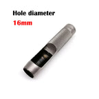 High Quality Steel 1mm 2mm 3mm 4mm 5mm 6mm 8mm to 20mm Round Hole Punch Tool Hollow Cutter for Leather Craft Belt Bag Clothing