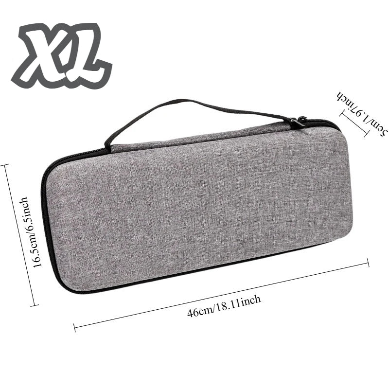 1pc Hard Shell Keyboard Case, EVA Waterproof Bag for 60% 80% 100% Keyboards, Universal Portable Protective Cover