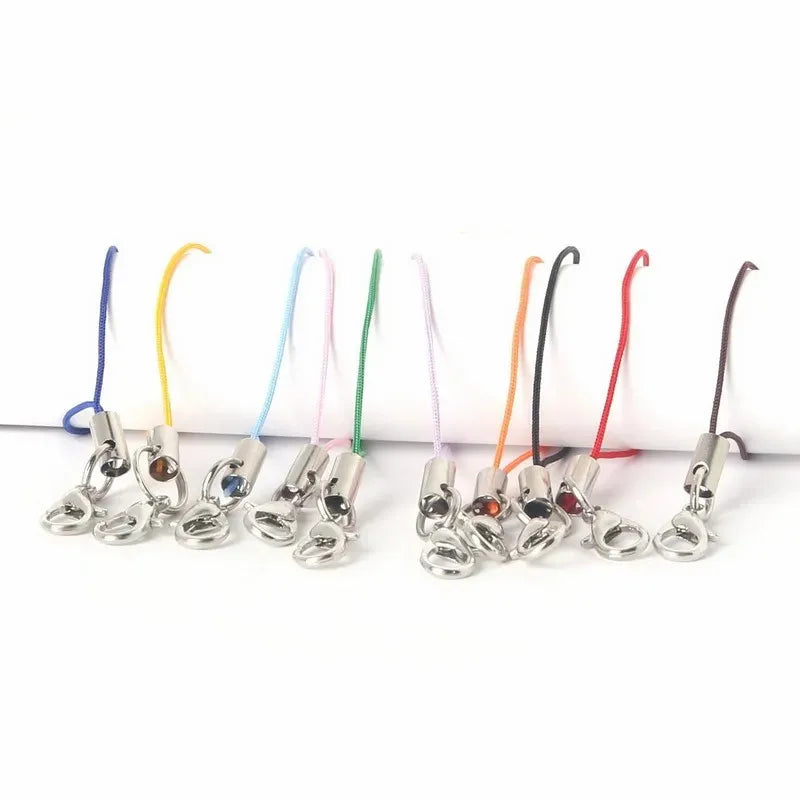 High Quality 7cm Cell Phone Lanyard Cords Strap Lariat Mobile Lobster Clasp Mobile Phone Cord