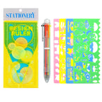 Multi Shaped Painting Ruler Spirograph Magic Drawing Template Oval Geometric Curve Pattern Multifunctional Stationery Gifts ZYF