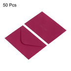 50/100Pcs Mini Paper Envelopes 10x7cm Mini Gift Greeting Card Business Card Envelope Western Envelopes for Wedding Invitation
