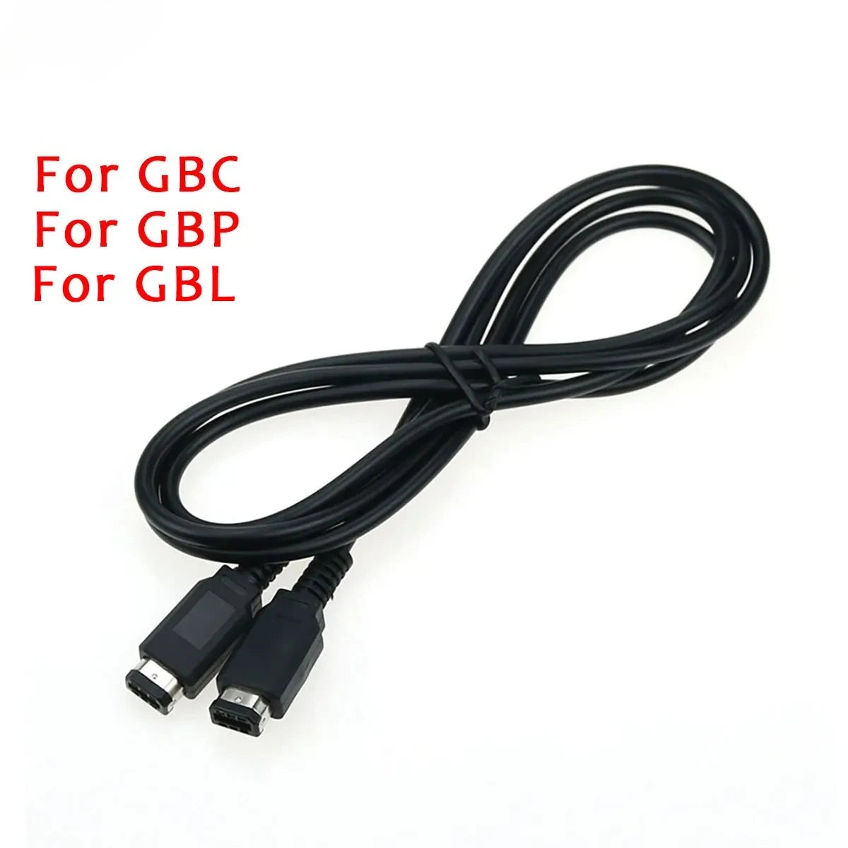 1.2m 2 Player Connect Cable for GBA-Compatible with GameBoy Advance/GBA SP/GBC/GBP/GBL, Online Link Cable, Flexible &Tangle-Free
