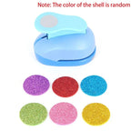 Flower Punch 5×3×4.5cm, Labor-Saving Paper Punch for Kids, DIY Scrapbooking & Embossing Tool for EVA Foam Crafts