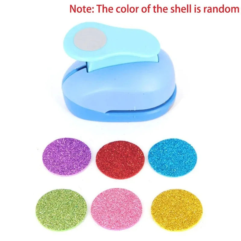 Flower Punch 5×3×4.5cm, Labor-Saving Paper Punch for Kids, DIY Scrapbooking & Embossing Tool for EVA Foam Crafts