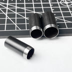 Leather Hole Punch Die Round,15pcs One Hole Hollow Punch 1-15 mm High Carbon Steel Circle Cutter Tool Kit Cu