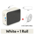 Marklife P15 Label Printer Portable Thermal Printer Inkless Mini Sticker Maker With Adhesive Label Printer As D11/D110/Q30 Print