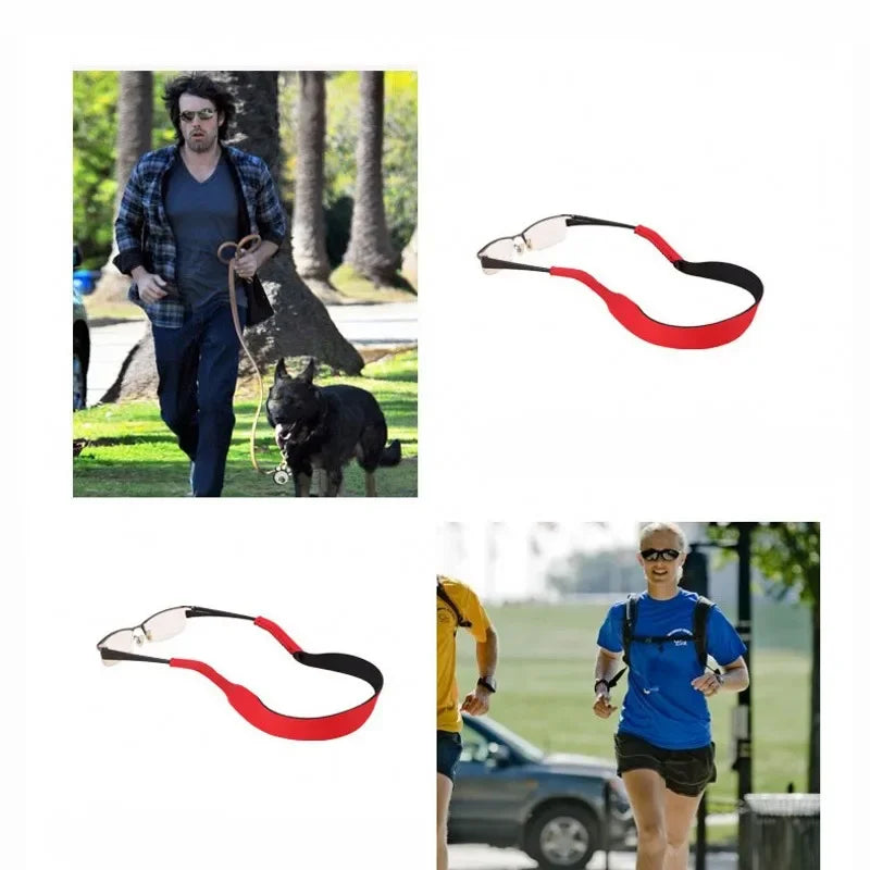 1Pc Floating Glasses Sunglasses Stretchy Band Strap Belt Cord Holder Neoprene Sunglasses Eyeglass Band Floater Cord 42*2cm