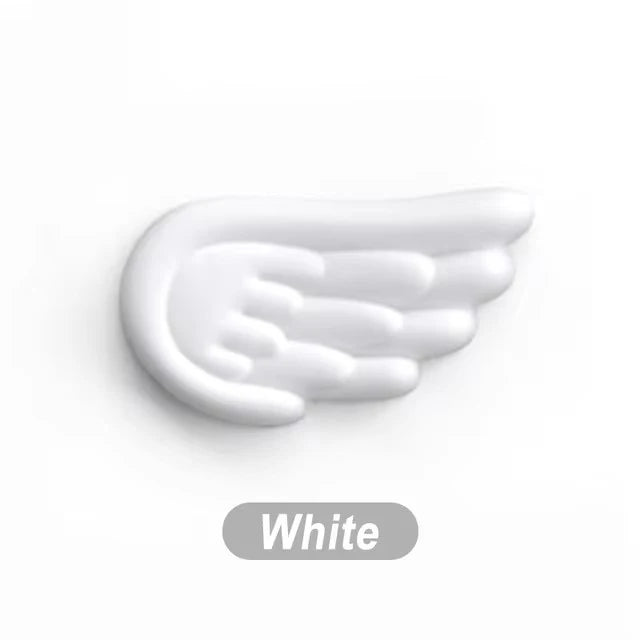 Angel Wings Shaped Keyboard Mouse Wrist Rest Memory Foam Anti-slip Silicone Ergonomic Wrist Guard Table Mat Mouse Pad For Laptop