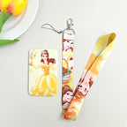 Anime Strap Lanyard for Keys Keychain Badge Holder ID Credit Card Pass Hang Rope Lariat Mobile Phone Charm Accessories