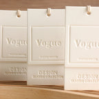 Custom Luxury Garment Swing Tag Clothing Brand Price Label 3D Embossed logo Paper hang Tag