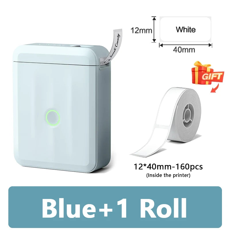 Niimbot D110 Wireless Mini Portable Printer Smart Label Printer Mobile Phone For Thermal Adhesive Sticker Labeling Maker Machine