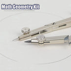 13PCS Geometry Precision Drawing Tool Metal Geometry Kit Set Math Compass Drawing Tool for Kids Engineers Students Fast Shipping
