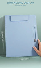 A4 leather writing clip, business folder, data book, office storage menu clip, contract book clip, music score clip