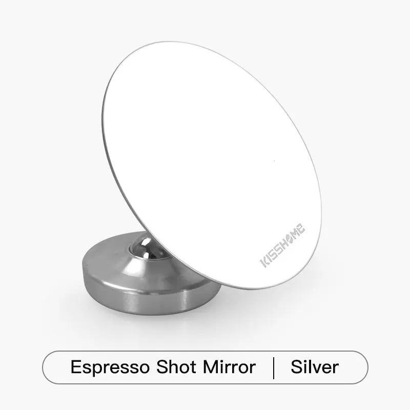 Espresso Extraction Shot Mirror Stainless Steel Portafilter Lens Flow Rate Observation Magnetic Coffee Accessories Barista Tools