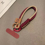 Universal Collision Color Woven Phone Straps Short Handheld Pendant Anti Fall Versatile Wristband Mobile Phone Hanging Rope