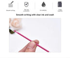 12-100pcs Glitter Pen Refills Set Flash Multicolor Gel Pen Refill Core DIY Art Writing Painting Graffiti Pen Refills Supplies