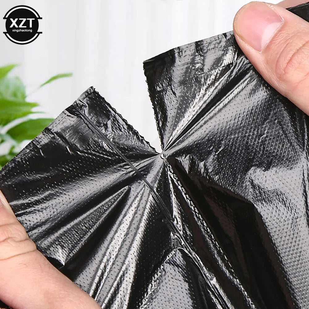 15 Packs/Roll Kitchen Garbage Bags 60x80cm Disposable Plastic Trash Bags Home Storage Bag Thickened Large Cleaning Waste Bag