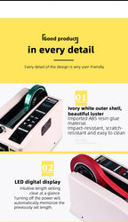Automatic Tape Cutting Machine 110V 220V Adhesive Tape Dispenser Slitting Machine for Office & Business Supplies