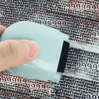 Ceramic Blade Theft Protection Roller Stamp for Privacy Confidential Data Guard Your Security Stamp Roller Privacy Seal Roller