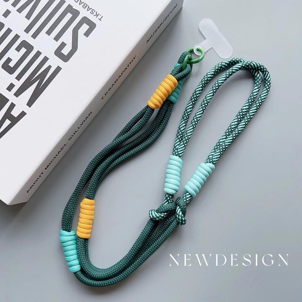 Lanyard Cross-body Shoulder Straps Keychain Adjustable Korea Long Rope with Replacement Patch for Mobile Phone Accessories