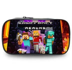 Hot Sale At Rock-bottom Price 10 Styles Minecrafte Pencilcase for My World Oval Pencil Case PU/fabric Student Supplies MC Toys