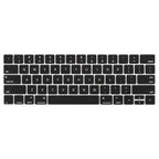 Keyboard Cover For MacBook Pro with Touch Bar 13&15 2016-2019 Model: A2159, A1989, A1990, A1706, A1707), Silicone Skin Protector